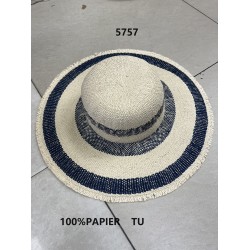 Bicolor floppy hat - Made in Italy