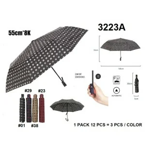 Fancy dot pattern umbrella